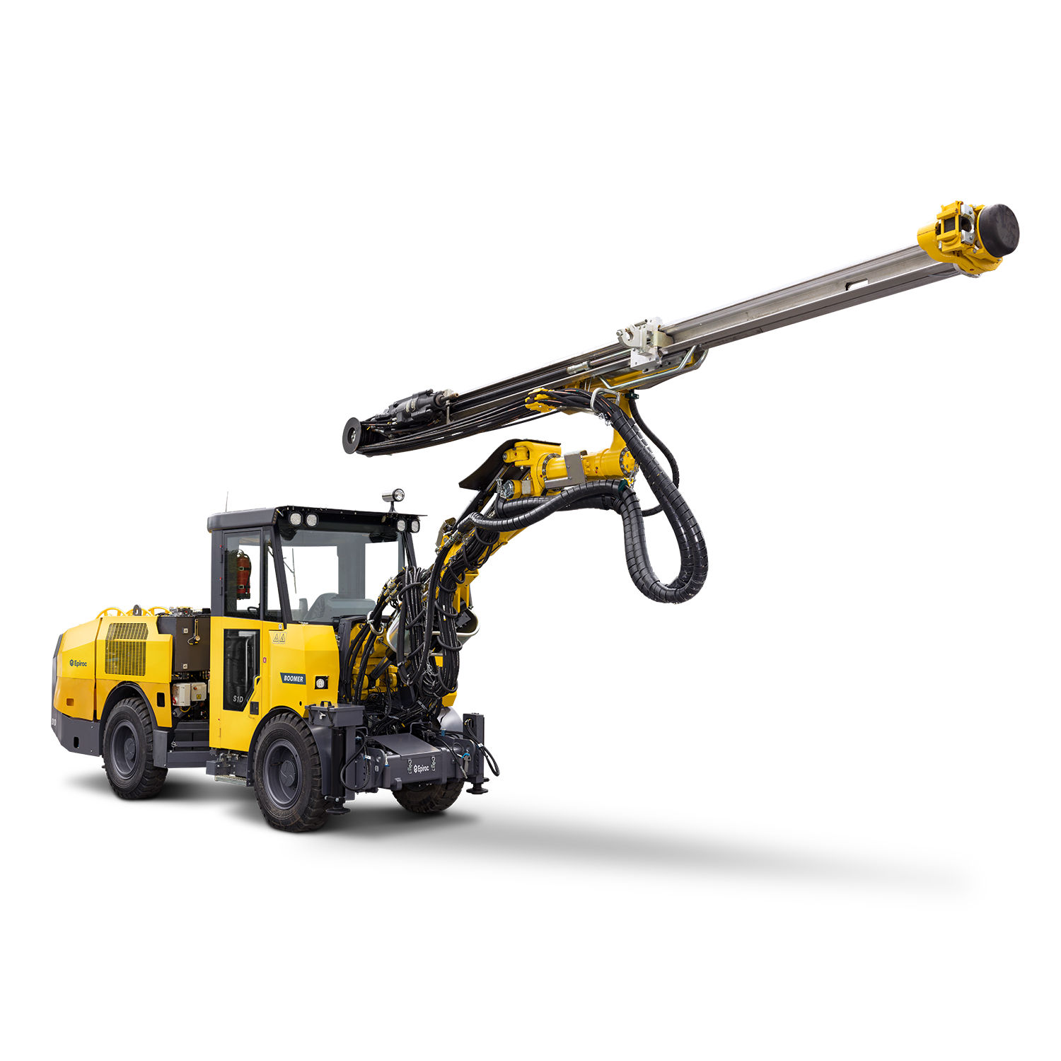 RARE!! Epiroc Boomer XE3 C Rock Drilling Rig 1:50 Scale Die